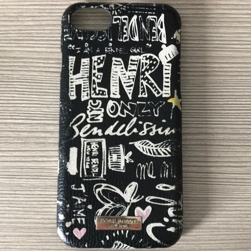 Henri Bendel NY Brown Phone Case for iPhone 6/6s/7